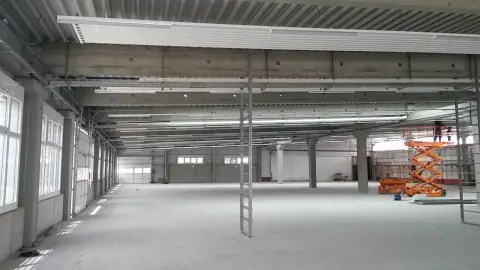 Neubau - Produktionshalle (KfW 55 Effizienzhaus)